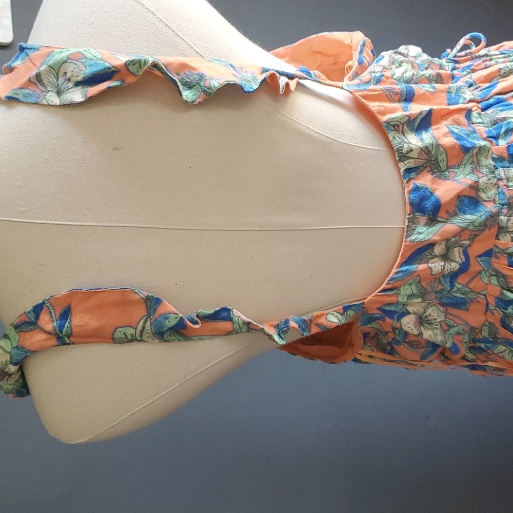 Free people summer top size L - Picture 6 of 14